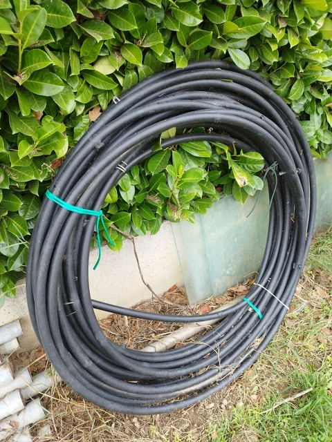 Abrek - Tubo In Polietilene Per Irrigazione, Diametro 16 Mm, Spessore 2 Mm, Lunghezza 100 Metri, Per Giardino