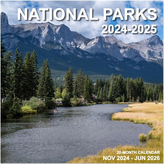 CALENDAR 20242025, NATIONAL Parks Calendar from November 2024 June