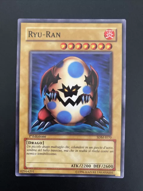 Yu-Gi-Oh! Comune Sovrano Della Magia 1ª Ed ITA NM Sdm-i070 Ryu-Ran