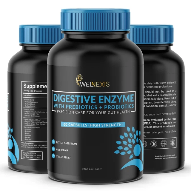 Restore Advanced Gut Lining Support Supplement - 60 Capsules For Digestion
