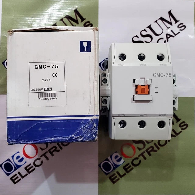 Ls Gmc-75 Leistungsschütz Spulenspannung 440Vac Kostenloser Schneller Versand