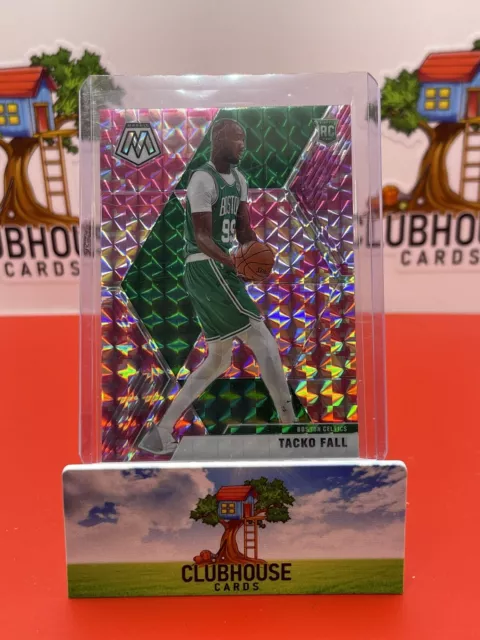 2019-20 Panini Mosaic Tacko Fall Pink Camo Rookie Boston Celtics #244 RC UCF