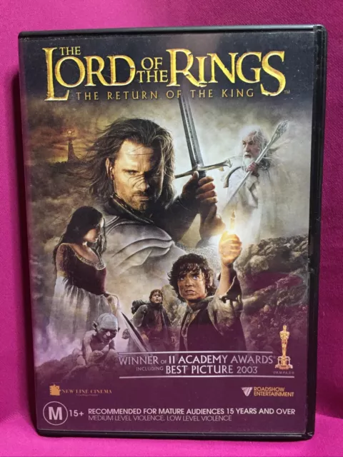 The Lord Of The Rings: The Return Of The King - DVD R4 - Elijah Wood, Liv Tyler