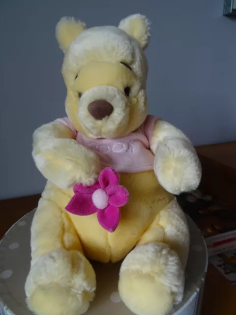 Ours Winnie 30 Cm Doudou  Nicotoy Disney  Peluche Poussin Tee Shirt  Brode  Pooh