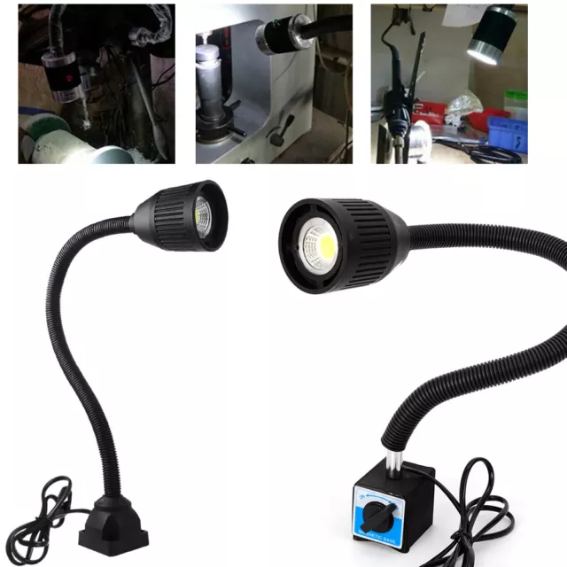 Flexible LED Lamp Magnetic Work Light CNC  LED Lamp Gooseneck Work Lamp Work UK