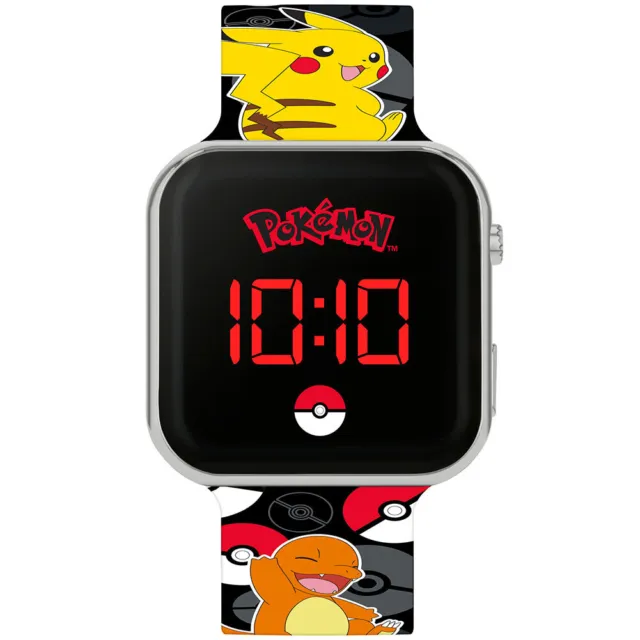 Pokemon Junior LED Watch Featuring Pokemon Logo  Official Merchandise Gift Idea
