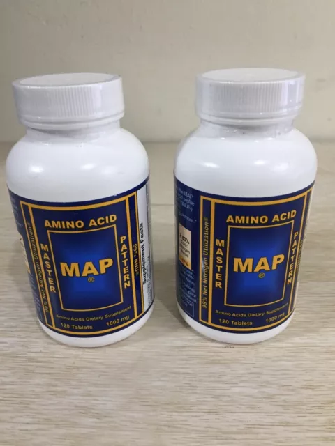 MAP Master Amino Acid Pattern 240ct Tablets  Energy Recovery Muscle Growth