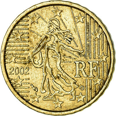 [#773948] France, 10 Euro Cent, 2002, TTB, Laiton, Gadoury:4a, KM:1285