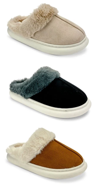 pantofole donna invernali pelo peluche morbide calde antiscivolo flessibili