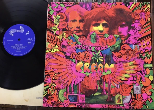☆彡 英國盤 Cream / Disraeli Gears [ UK ORIG ´67 mono Reaction