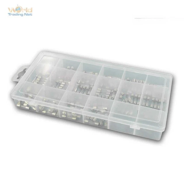 Sécurité Assortiment 160 Pièces 80x Fusible/80x Flink Fusibles de en Verre