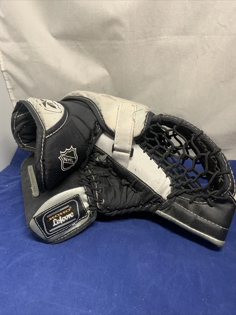 Reebok Youth Ice Hockey Goalie Catcher Glove Left Hand KOHO Lefevre Reebok Youth Ice Hockey Goalie Catcher Glove Left Hand KOHO Lefevre