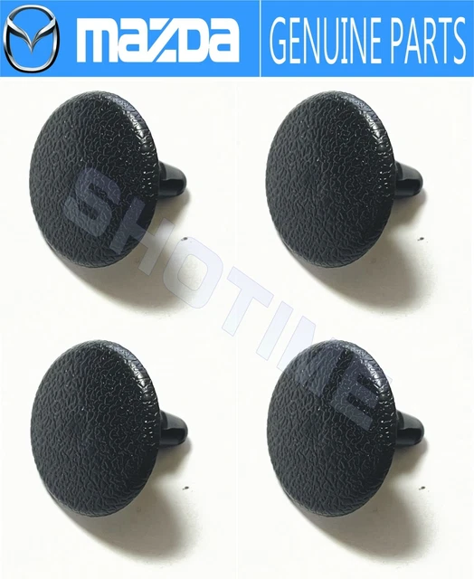 MAZDA OEM 98-05 Miata Roadster NB6 NB8 Carpet Mats Black Clips Pin 4 Pcs Cargo MAZDA OEM 98-05 Miata Roadster NB6 NB8 Carpet Mats Black Clips Pin 4 Pcs Cargo