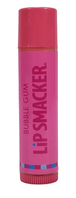 Lip Smacker Lip Balm BUBBLE GUM Moisturizer .14 oz NWOB