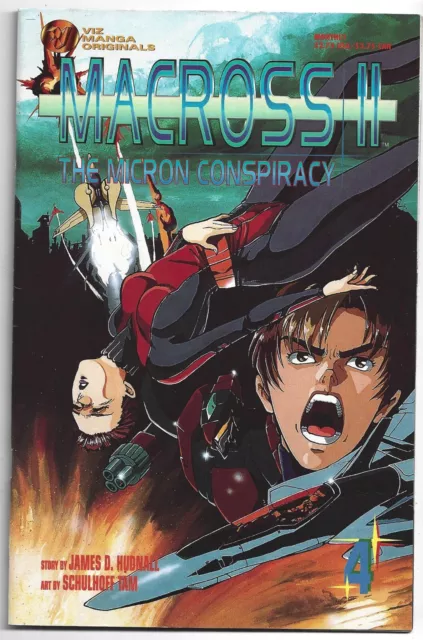 Macross II: Die Micron-Verschwörung #4, 1995, Viz Manga Originals Comic