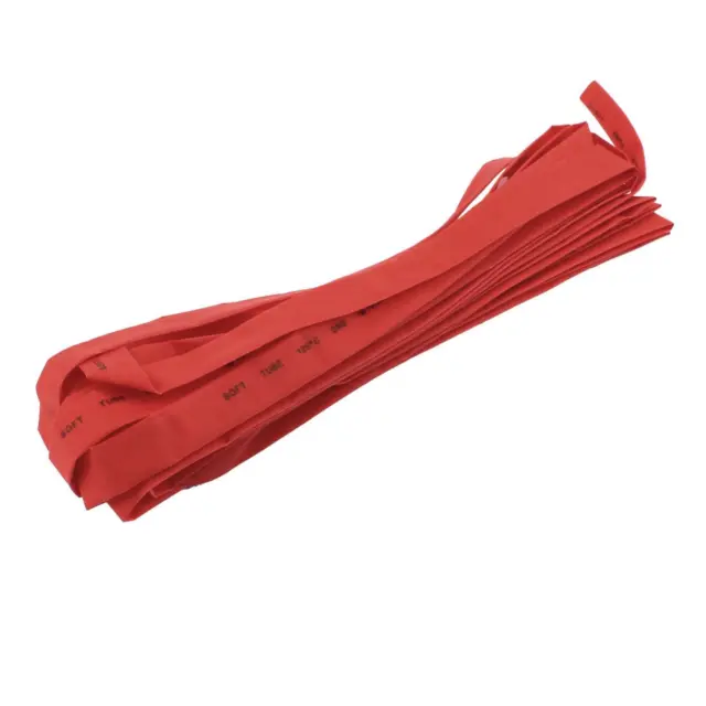 6m di lunghezza 10mm dia poliolefina termoretraibile guaina tubo rosso