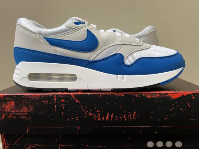 WMNS Nike Air Max 1 '86 Premium 'Royal Blue' Big Bubble DO9844-101 Size 7-16.5