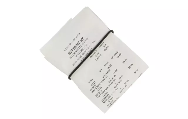 Maison Margiela Supreme receipt wallet 🧾 MM6 x Supreme CONFIRMED WALLETS