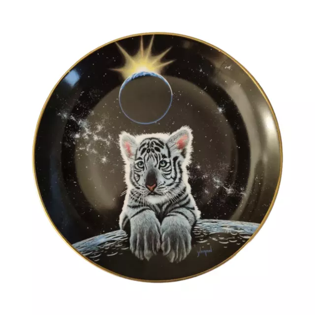 Royal Doulton Promise of a New World by Schimmel Tiger Plate Franklin Mint