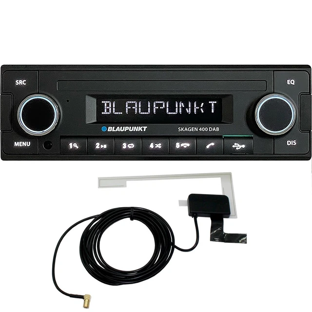 BLAUPUNKT SKAGEN 400 DAB BT Bluetooth Voiture Radio Avec Antenne Inclus