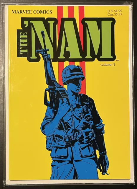 The 'Nam marvel comics trade paperback Volume 1 TPB NM beautiful copy