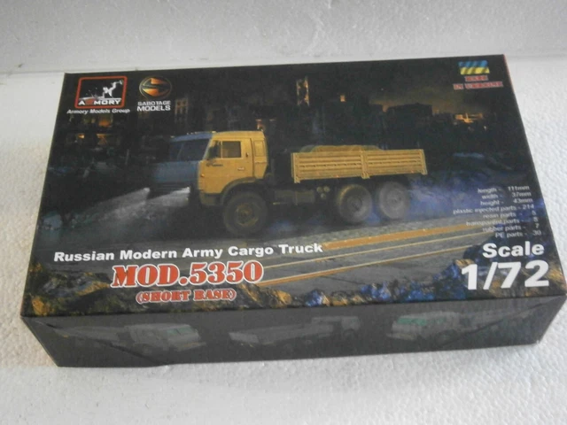 Camion KAMAZ 53212 Cabine Couchette - Échelle 1/43 - Elecon - Neuf