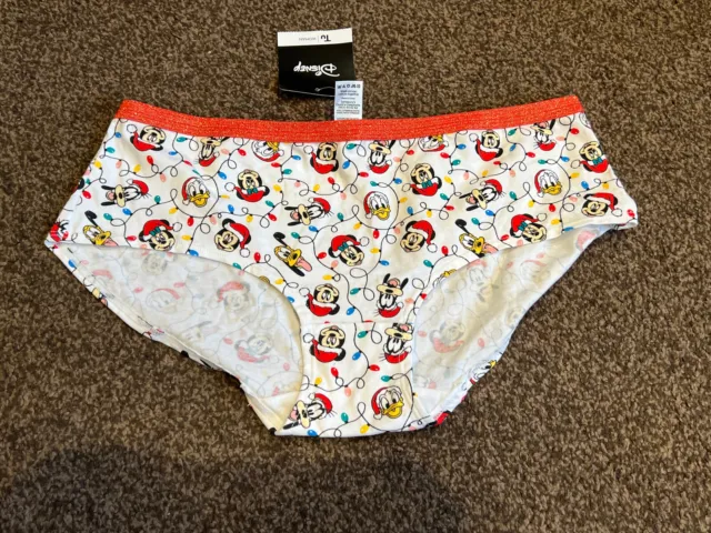 Elmo Knickers Panties Sesame Street Christmas Underwear Women Ladies UK 6  to 10