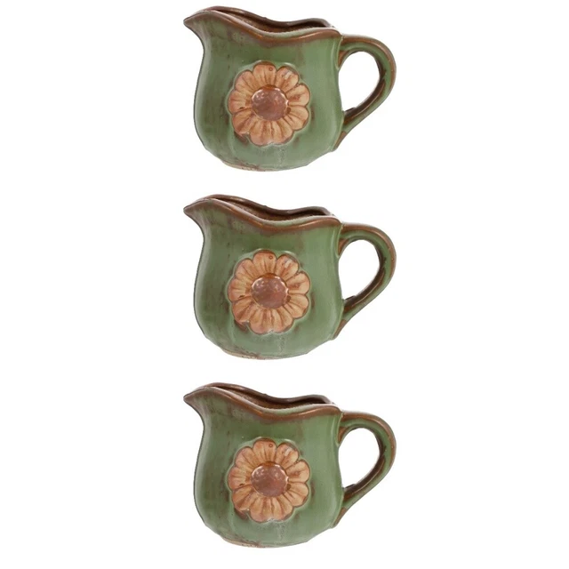 3x Harz Sukkulenten Blumentopf Keramik Blumentopf Porzellan Pflanzer Topf