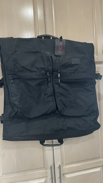 Tumi 231D3 Bi-Fold Garment Business Travel Luggage Black Ballistic Nylon Bag 3