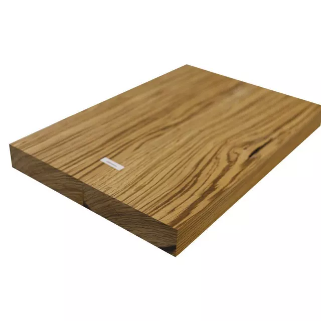 Zebrawood Electric Guitar Body Blank, 2 Pieces Glued Solid Body, 21" x 14" x  2"
