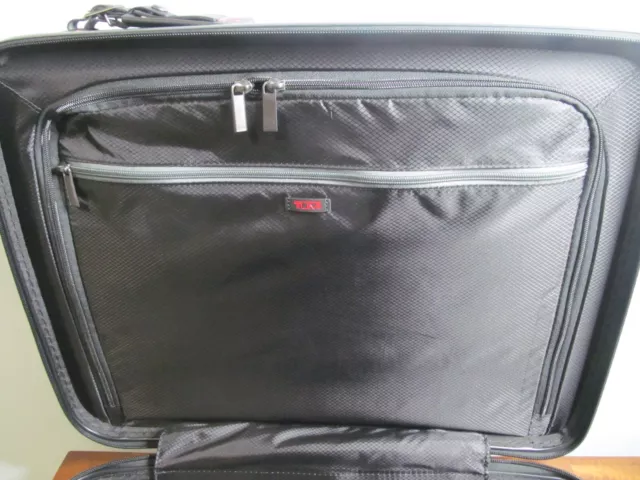 TUMI Luggage V4 Black Executive Continental Laptop Carry On Spinner-TSA Lock-NWT 7
