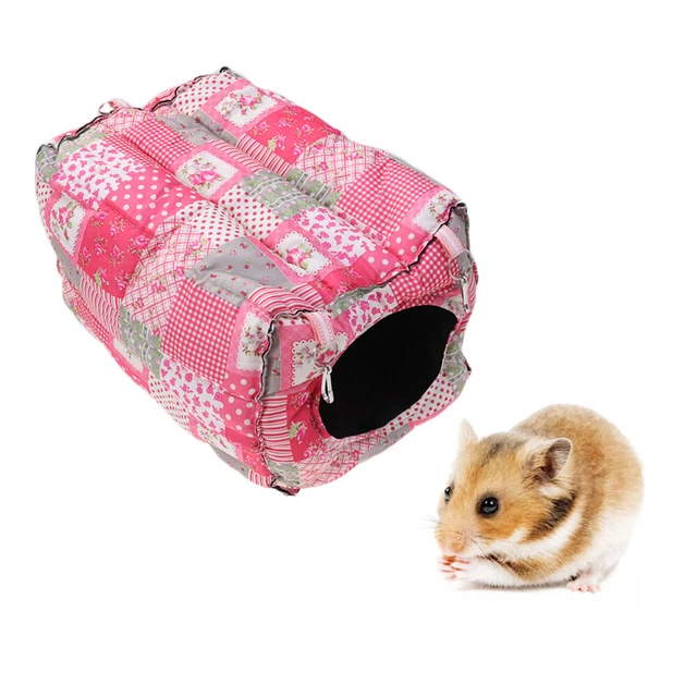 Acogedora y cálida hamaca cama colgante casa jaula tienda para mascota hámster Galesaur
