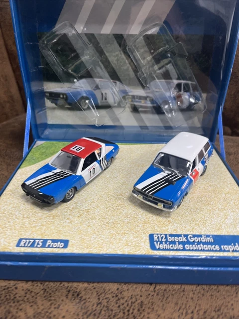 Coffret Norev 1/43 - Renault Gordini : R12 + Estafette Assistance - Occasion