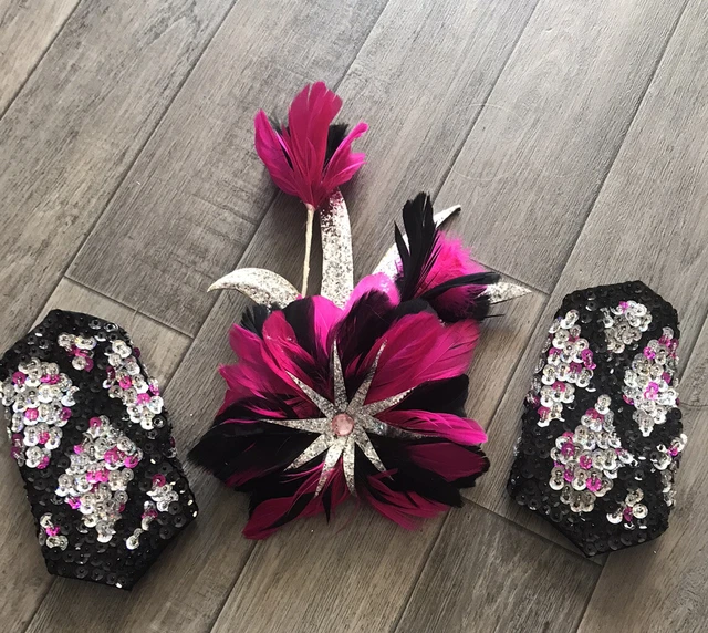 Accessori copricapo Carnevale Danza showgirl