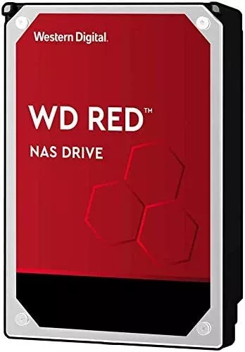 WD Red WD60EFRX Interne Festplatte für My Cloud EX2, EX4, PR2100, PR4100, 6TB, S