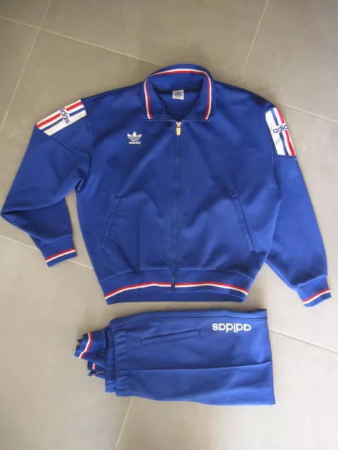 Survetement Adidas by Descente vintage Femme 90'S Equipe de France taille L