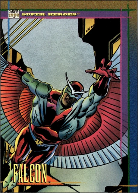 1993 Skybox Marvel Universe Series IV 4 Trading Card #84 Falcon