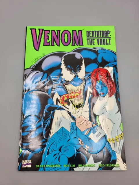 Venom: Deathtrap: The Vault Vol 1 #1 March 1993 By Danny Fingeroth Marvel Comic