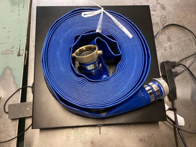 50’ Discharge Water Pump Hose, 2” camlocks