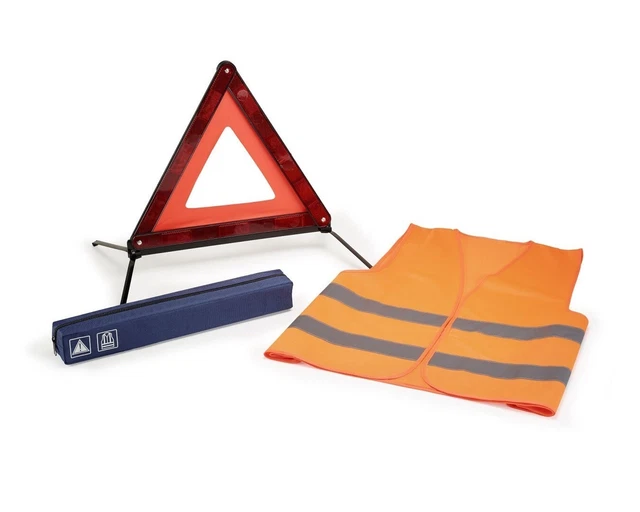 Kit de sécurité triangle + gilet Volkswagen VW 093059b *NEUF*