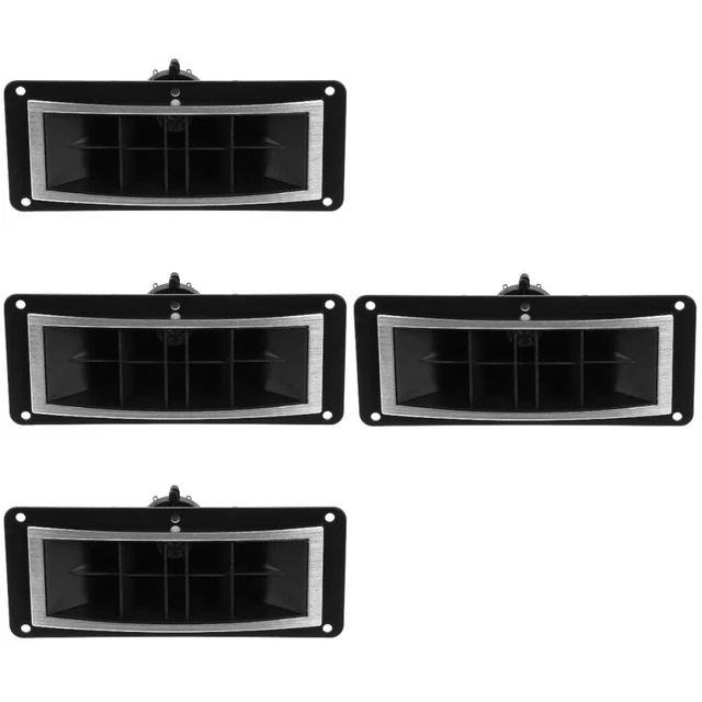 4x Altoparlante Corno Tweeter Auto Corno Tweeter Plastica Corno Tweeter