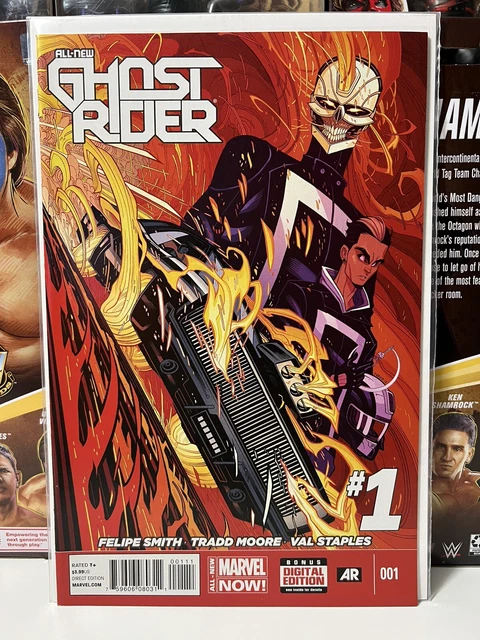 All New Ghost Rider #1 (Marvel 2014) MCU Key 1st Appearance Robbie Reyes!