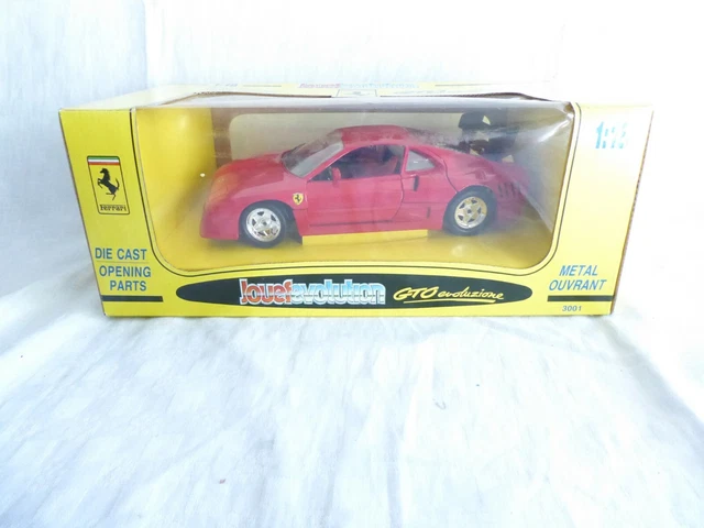 JOUEF EVOLUTION 1/18 Splendide FERRARI GTO Evoluzione état neuf EUR 29