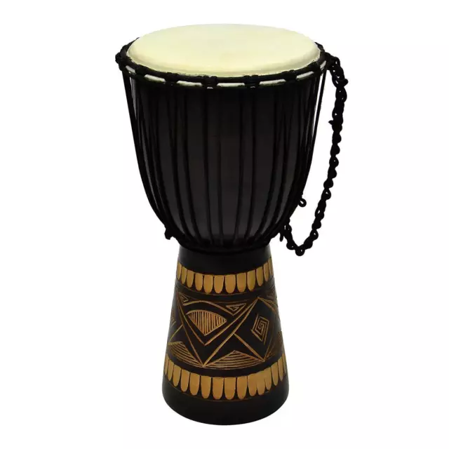 70cm Djembe Trommel Bali Afrika Bongo Drum geschnitzt Handarbeit