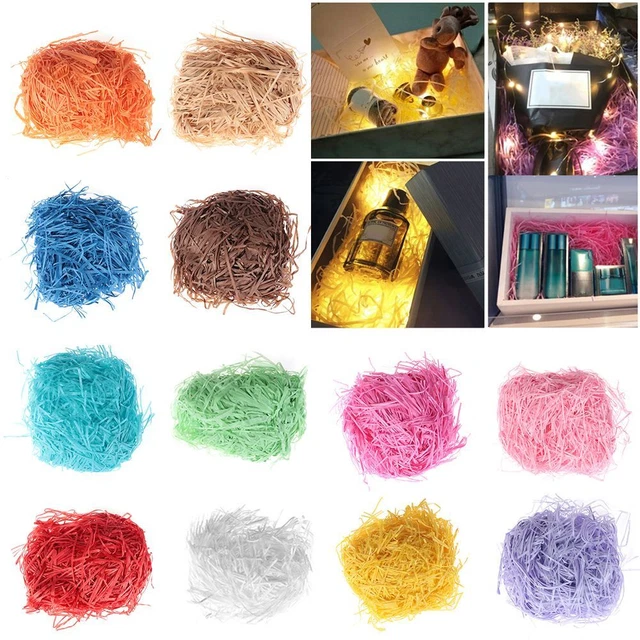 decorazione regalo - scatola - filler raffia cotolette carta confezione consegnata