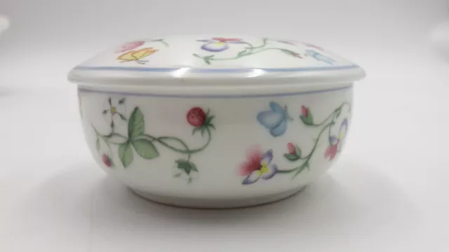 Petite Bonbonniere Boite Porcelaine Villeroy Et Boch Decor Floral Mariposa