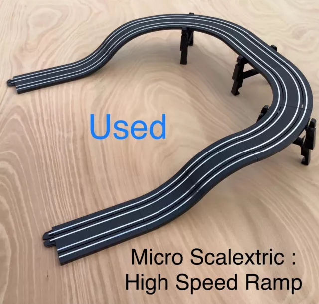 Micro Scalextric Track   1:64  Stunt Speed Ramp  “ please see all photos “