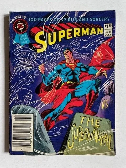 The Best of DC Blue Ribbon Digest #38 Superman vs. The Supernatural 1982