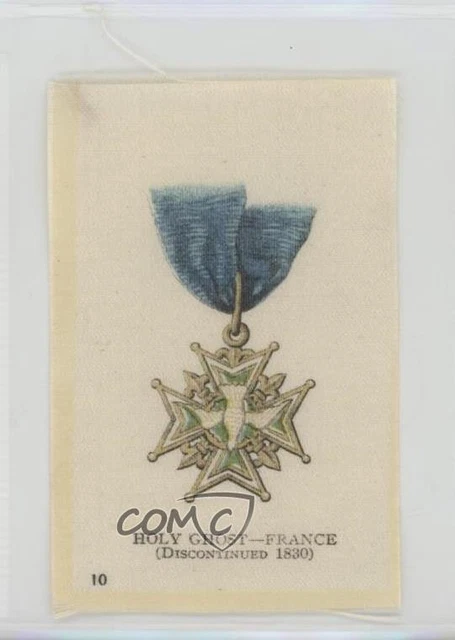 1915 ITC Military Medals Silks Tobacco Holy Ghost #10 a8x