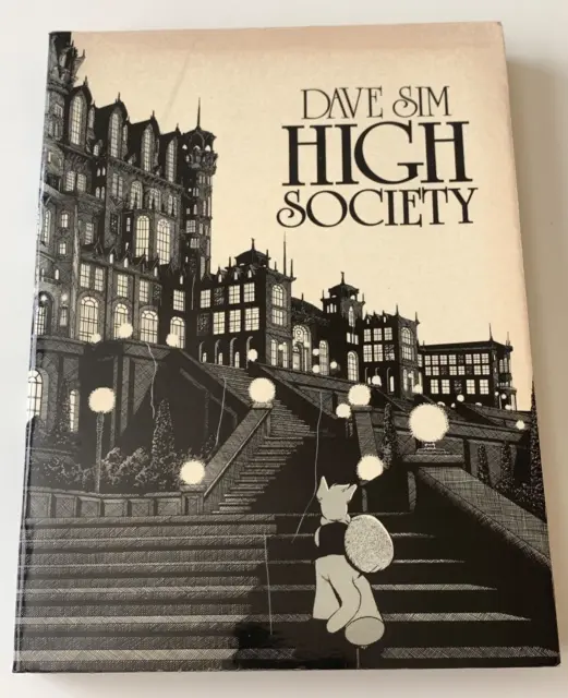 Cerebus High Society Graphic Novel by Dave Sim 1st Print 1986 VG-FN